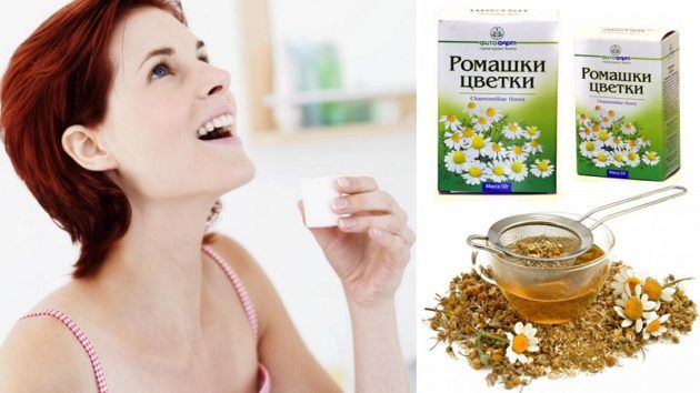 Полоскання горла ромашкою дітям – Все про ангіні