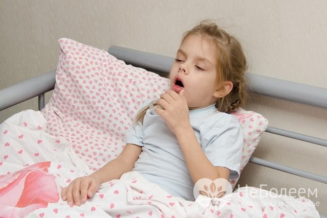 Причини і лікування нічного сухого кашлю у дитини