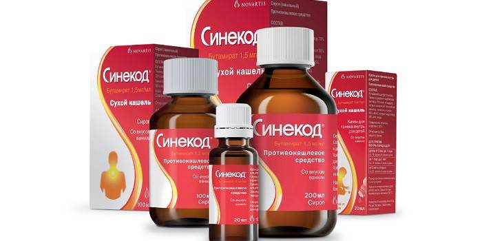 Синекод для дітей: інструкція по застосуванню, ціна, відгуки, аналоги. Синекод Сироп і краплі від кашлю