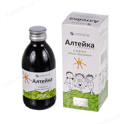 Сироп від кашлю Алтейка інструкція коли і як застосовувати