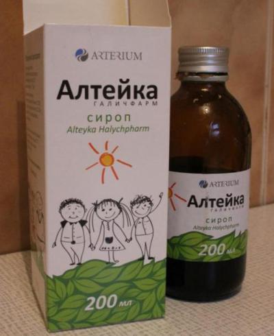 Сироп від кашлю Алтейка інструкція коли і як застосовувати
