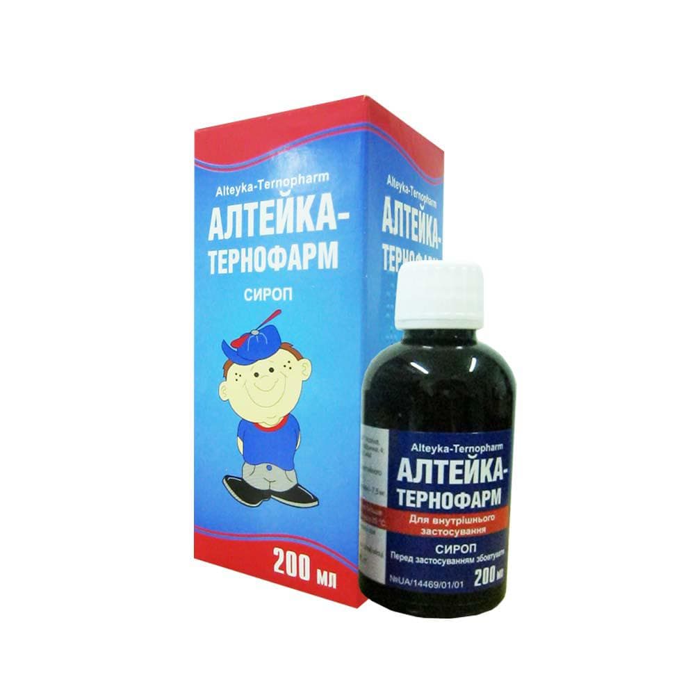 Сироп від кашлю Алтейка інструкція коли і як застосовувати