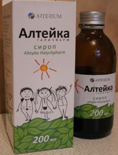 Сироп від кашлю Алтейка інструкція коли і як застосовувати