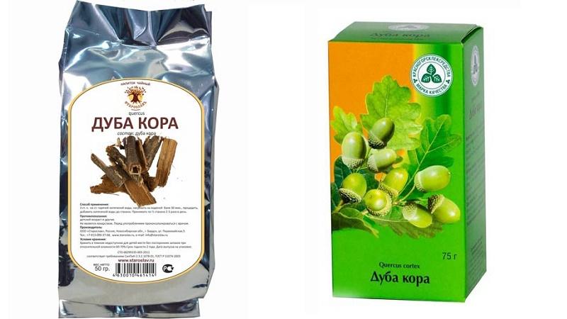 Способи застосування кори дуба від нежиті і її корисні властивості