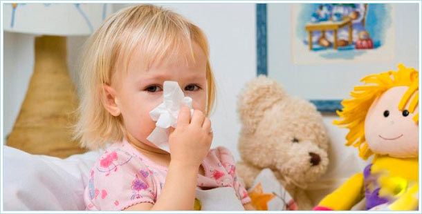 Спрей від нежиті і закладеності носа для дітей від року
