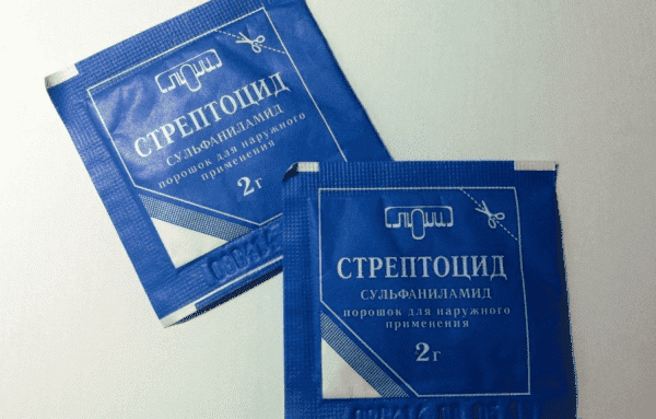 Стрептоцид при ангіні