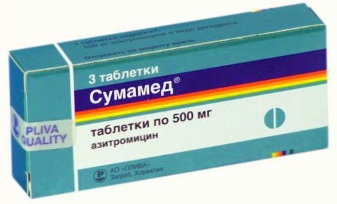 Сумамед для лікування гаймориту