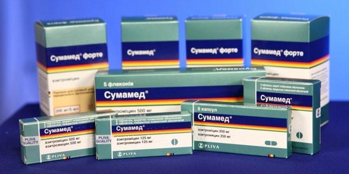 Сумамед для лікування гаймориту