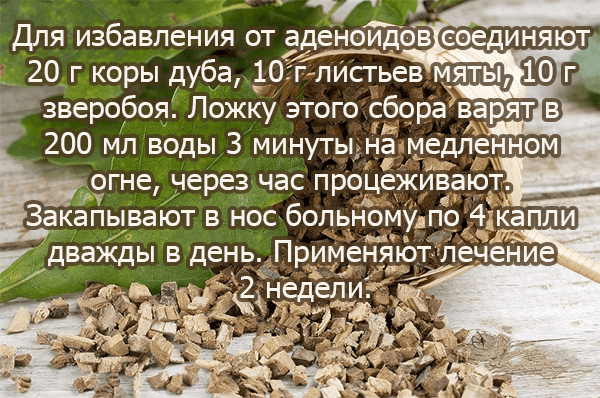Як лікувати аденоїди у дитини в домашніх умовах народними засобами без операції