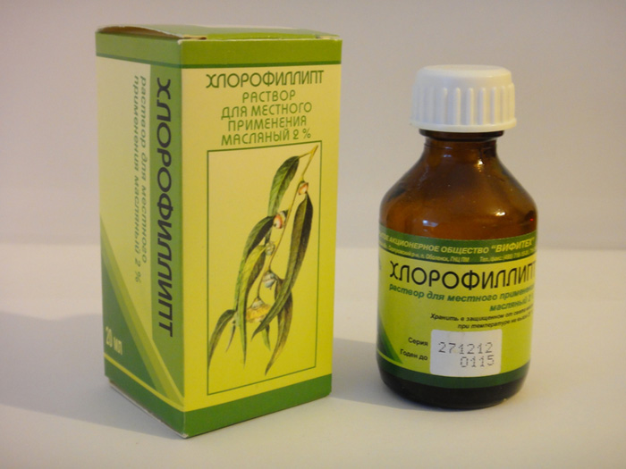 Як полоскати горло хлорофіліптом, особливості застосування препарату
