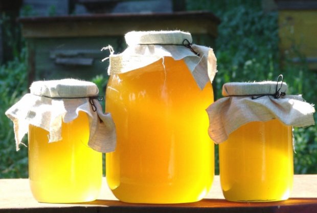 Як розтопити мед в скляній банці
