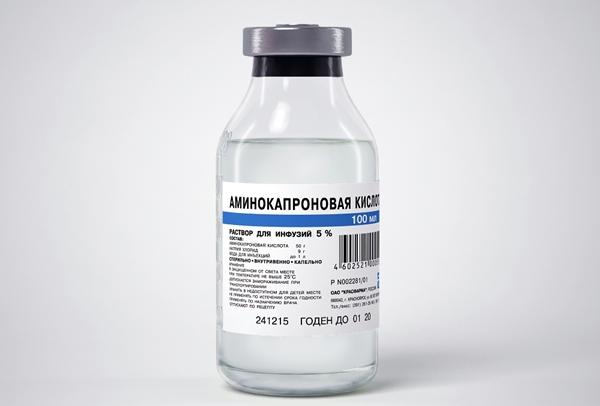 Застосування Амикопроновой кислоти при проведенні інгаляцій при нежиті
