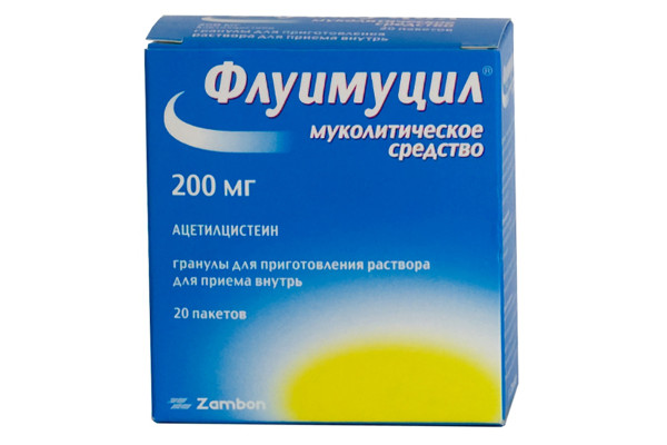 Застосування Флуимуцила при синуситі і гаймориті у вигляді інгаляцій і крапель в ніс