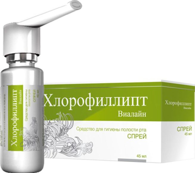 Застосування масляного хлорофіліпту для лікування