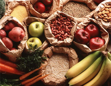 Зміст харчової клітковини в продуктах харчування